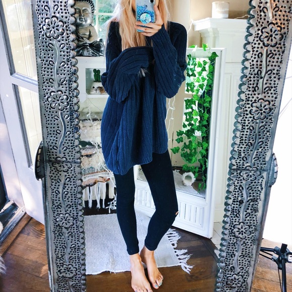 Sweaters - Chunky Indigo Daze Sweater B288